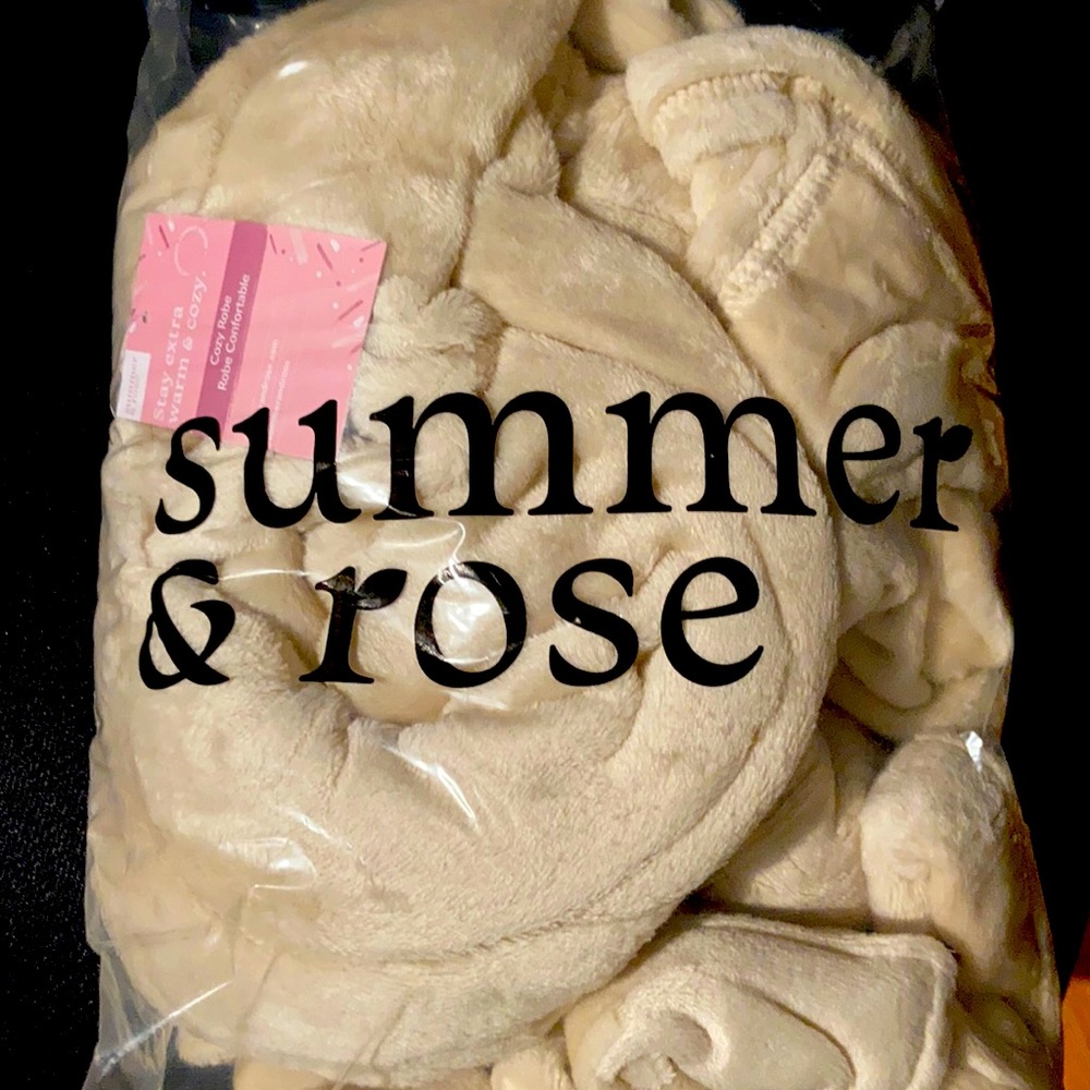 Summer and Rose Cozy Robe